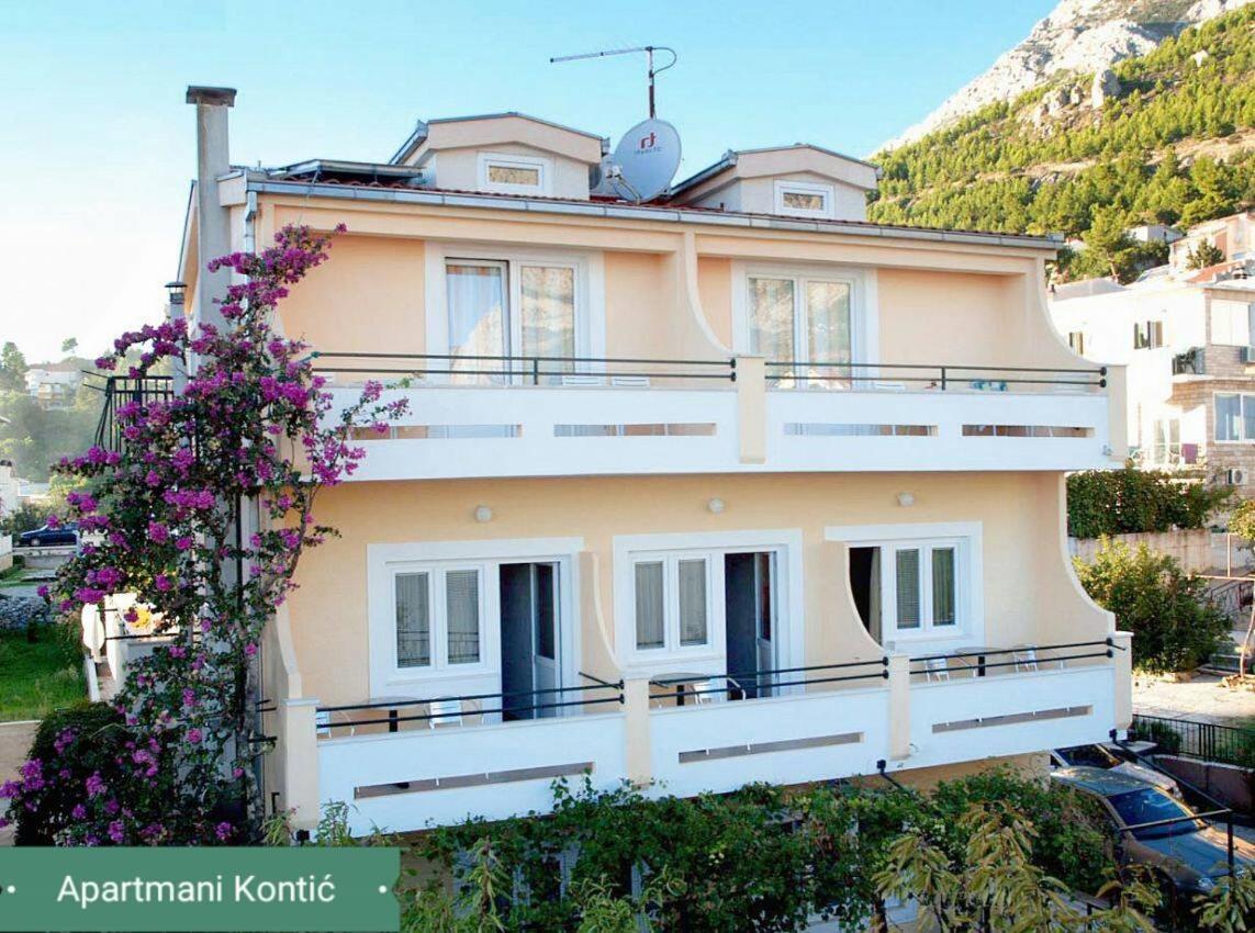 Apartmani Kontic Baska Voda Bagian luar foto