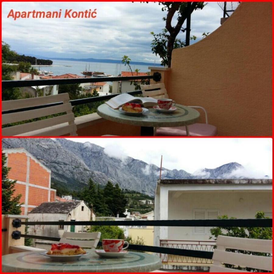 Apartmani Kontic Baska Voda Bagian luar foto