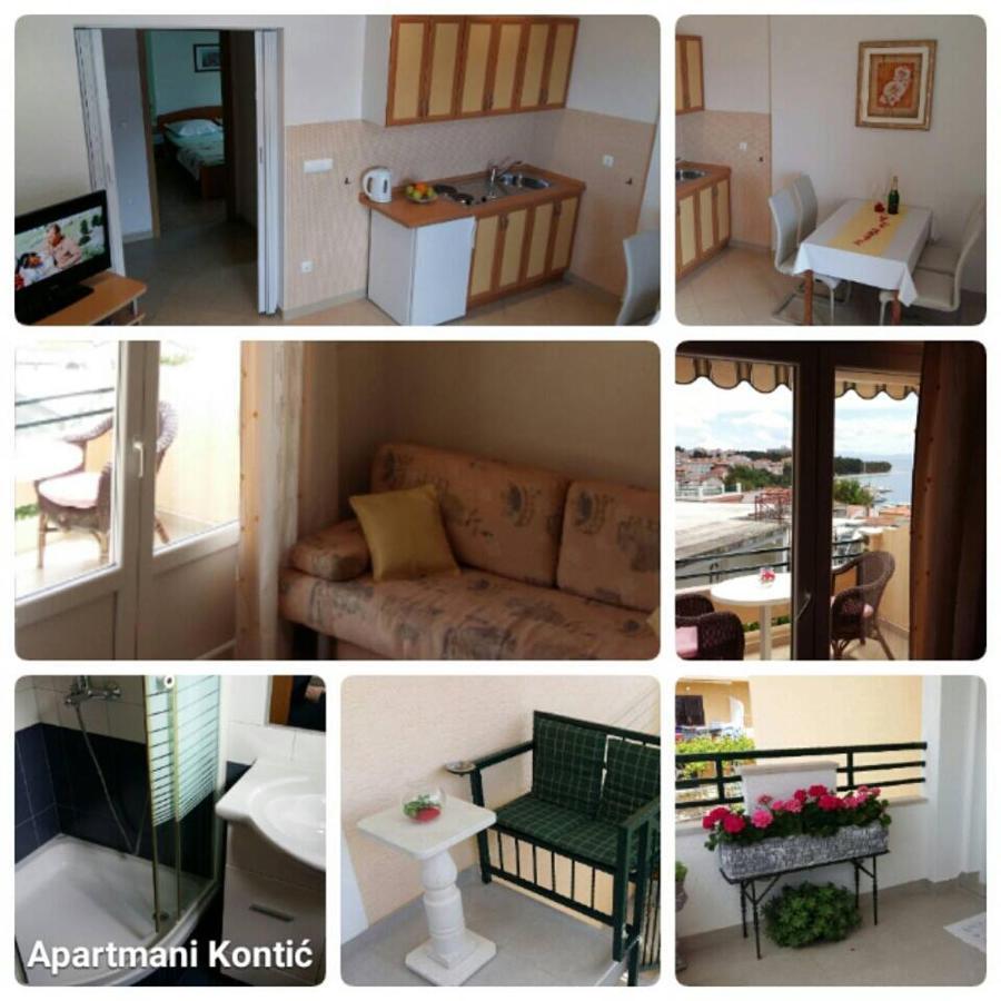 Apartmani Kontic Baska Voda Bagian luar foto